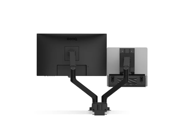 BenQ LTB01 - Monteringskomponent (notebook-bakke) - for notebook - skjermstørrelse: 12"-17" - monteringsgrensesnitt: 75 x 75 mm
