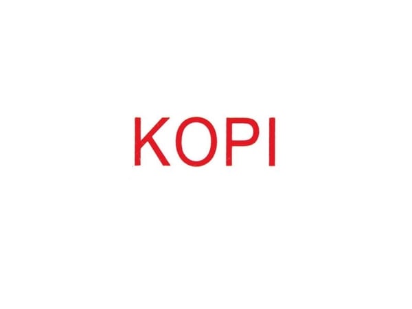 Stempel, Trodat Deskmate, blå/rød Kopi