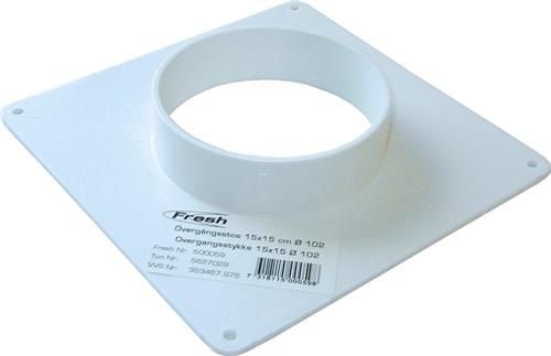 Fresh Overgang 175 x 175 mm, studs Ø102 mm