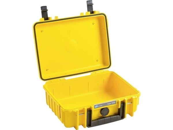 B&W Cases Type 1000, Kova kotelo, Keltainen