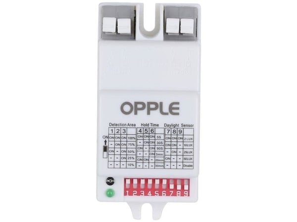OPPLE Lighting LED Module sensor CT, Lyssensor, 76,7 mm, 35,5 mm, 25,5 mm, 1 stykker, 77 mm