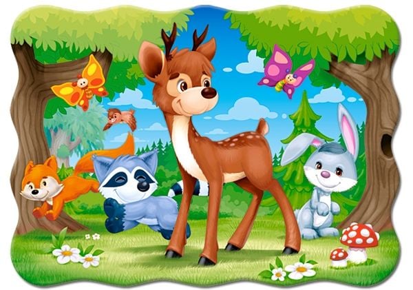 Castorland 30 stk. Fawn og venner (03570)