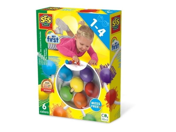 SES Creative My First 00244, 6 stykker, Flerfarget, Flerfarget, Rund, Barn, 1 år