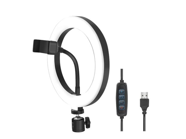 LogiLink AA0151, LED, Akrylonitril-butadien-styren (ABS), 1/4", 1,8 m, Sort, USB