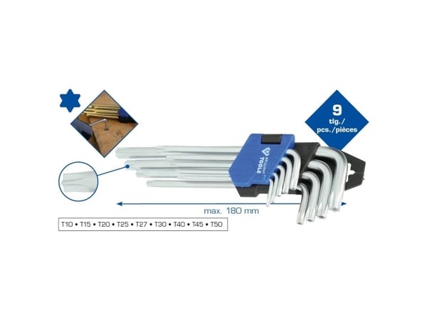 Brilliant Tools BT044009, 332 g, 100 mm, 270 mm, 30 mm, 350,5 g, 9 stykker