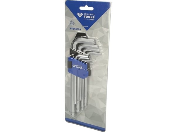 Brilliant Tools BT044009, 332 g, 100 mm, 270 mm, 30 mm, 350,5 g, 9 stykker