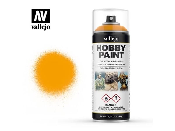 Vallejo 28.018, Gult, Spray maling (hobby), Væske, 400 ml, 1 stykker