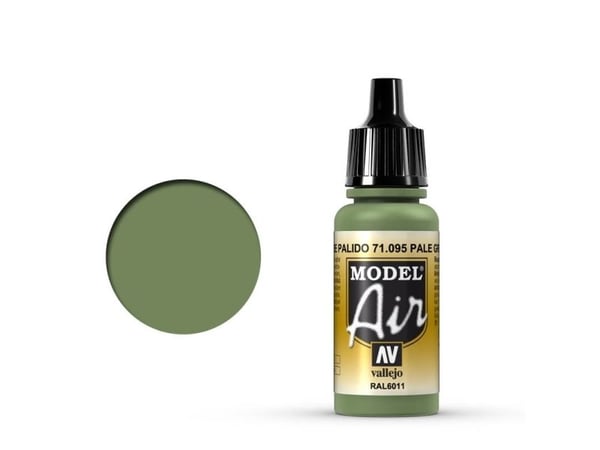 Vallejo 71.095, Grønn, Acryl maling, Væske, 17 ml, 1 stykker |