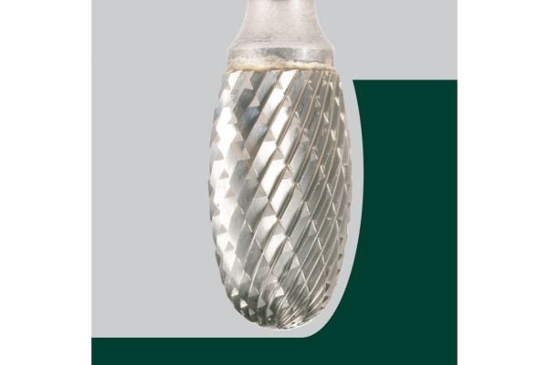 Metabo 628372000 Jyrsin Kovametalli Ellipse Varren halkaisija 6 mm 1 kpl.