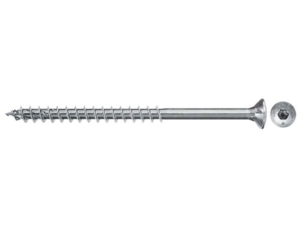 Fischer sponplateskrue 4,5x40 blvz Power-Fast II forsenket hode, TG TX VE=500 (pakke med 500 stk) (670269)