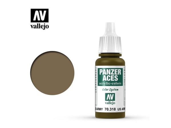 Vallejo 70.318, 17 ml, Brun, Matte, Flaske