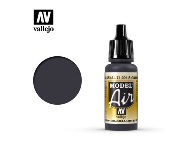 Vallejo 71.091, 17 ml, Blå, Matte, Flaske