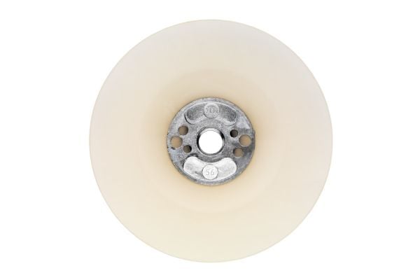 Metabo 626454000, Bakplate for slipeskive, 8500 RPM, Hvit, Rund, 18 cm, 1 stykker