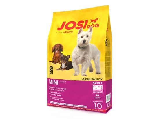 JosiDog Mini Täysravinto aikuisille pienikokoisille koirille, 10 kg