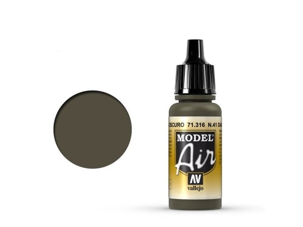 Vallejo 71.316, 17 ml, Grønn, Matte, Flaske