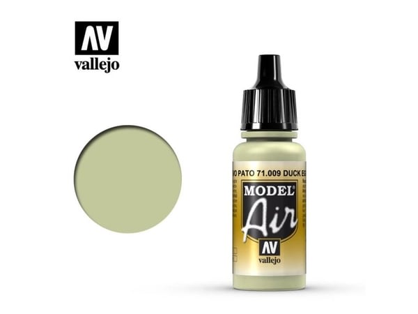 Vallejo 71.009, 17 ml, Grön, Matt, Flaska
