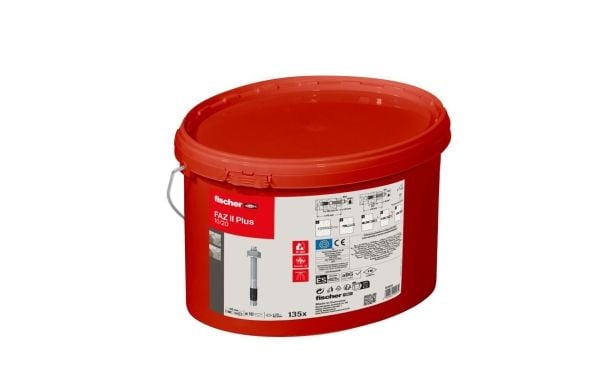 Fischer FAZ II Plus 10/20 Eimer (135) Boltanker 105 mm 10 mm 568858 135 stk.