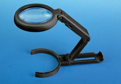 Lightcraft sammenleggbar LED-lupe (med inbult stativ)