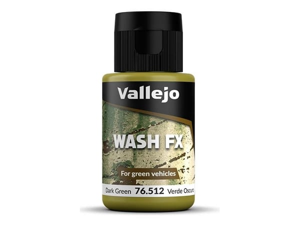 Vallejo 76.512, Grønn, Acryl maling, 35 ml, 1 stykker