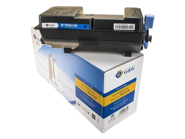 G&G Toner kompatibel med Kyocera TK-3170/1T02T80NL0 Svart - Kompatibel - Tonerenhet, Kompatibel G&G Toner kompatibel med Kyocera TK-3170/1T02T80NL0 Svart - Kompatibel - Tonerenhet, Kompatibel