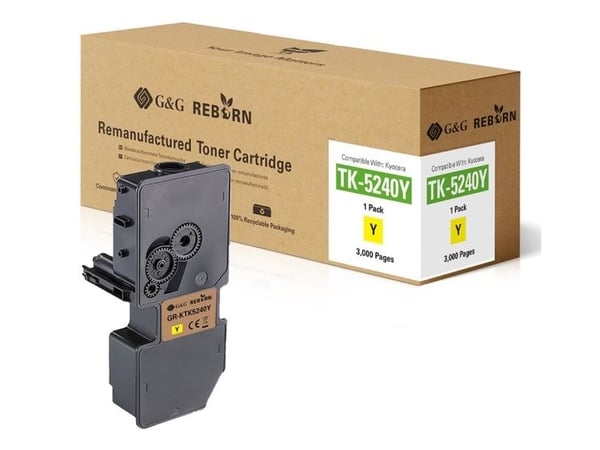 G&G 21307, 3000 sivua, Keltainen, 1 kpl