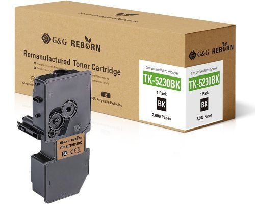 G&G GR-KTK5230K, 2600 sider, Gult, 1 stykker