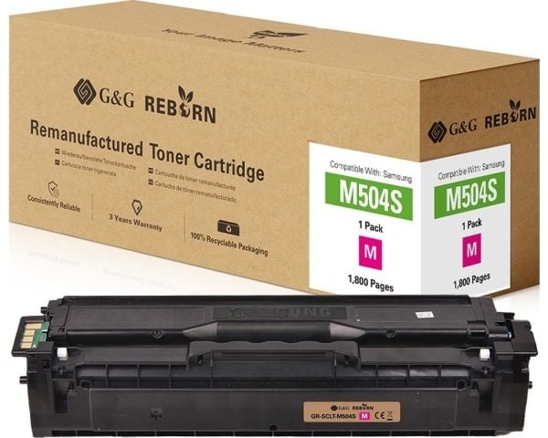 G&G GR-SCLT-M504S, 1800 sider, Fiolblå, 1 stykker