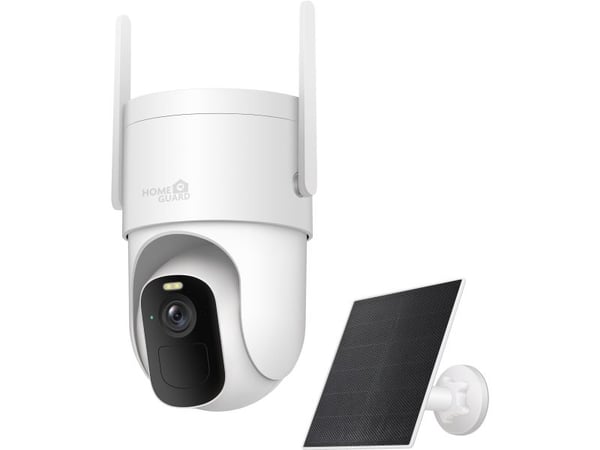 Homeguard SmartCam Pro - Nettverksovervåkingskamera - panorering / tipping - lite tårn - værbestandig - farge (Dag og natt) - 3 MP - 2304 x 1296 - ...