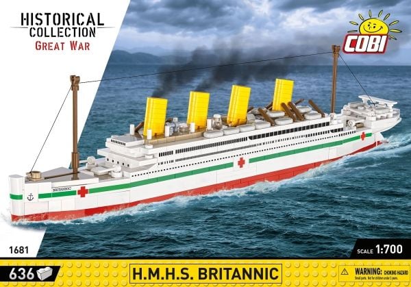 COBI -1681, Byggesett, 7 år, 636 stykker