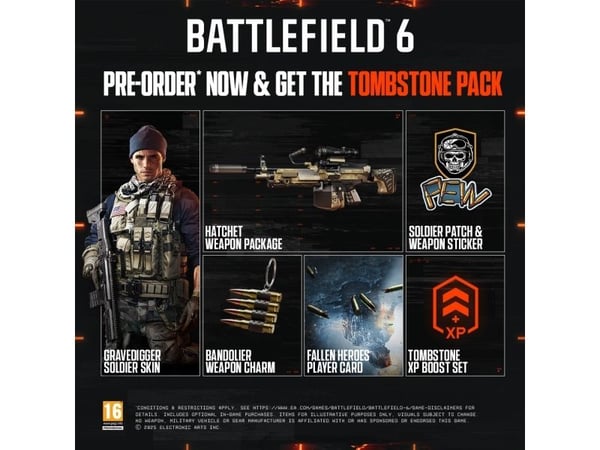 Electronic Arts Battlefield 6, XSX, Xbox Series X, Flerspillermodus, M (Utviklet)