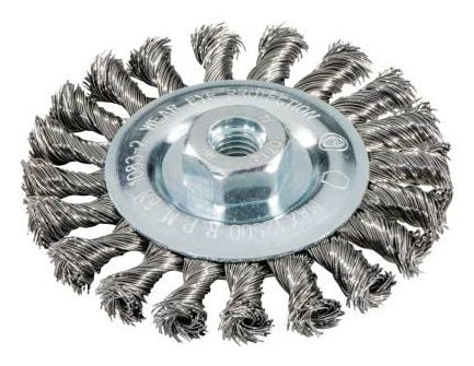 Metabo 626771000, Hiomaharja, Metalli, Maali, Ruostumaton teräs, 12500 RPM, Harmaa, Pyöreä, 12,5 cm