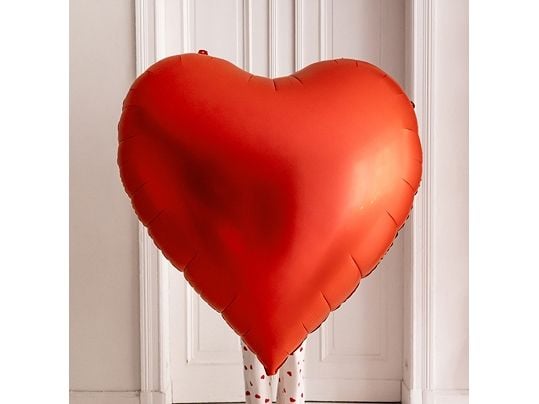 Folieballong Hjerte XXL 136x129cm rød FB260 71643