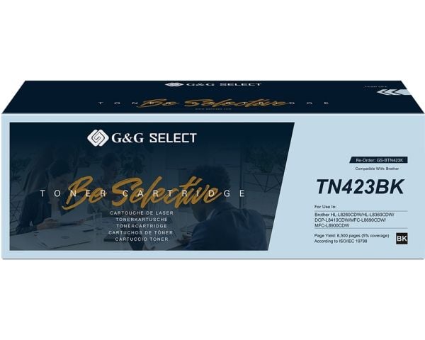 G&G GS-BTN423K, 6500 sider, Svart, 1 stykker