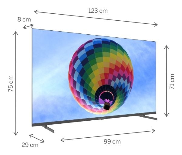 Thomson 55QG4S14 QLED 55'' 4K Ultra HD Google TV TV