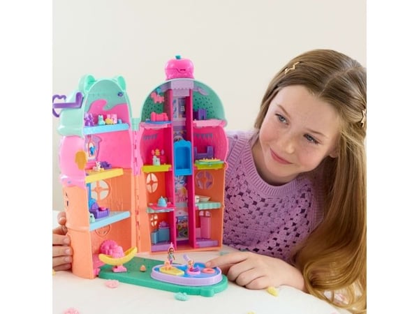 Polly Pocket Ice House figursett med basseng Mattel