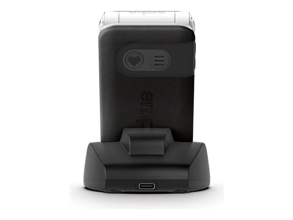 Emporia SIMPLICITYglam.4G, Avattava, Yksittäinen SIM, 7,11 cm (2.8"), Bluetooth, 1300 mAh, musta