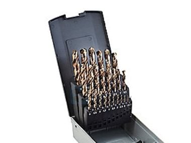 THÜRMER TOOLS Metalbor HSS Cobolt Borsæt 1-13mm med 0,5mm spring levers i stålkasse