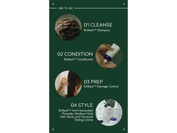 Aveda Brilliant Shampoo - Dame - 250 ml