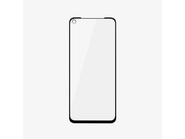 OnePlus - Skjermbeskyttelse for mobiltelefon - film - rammefarge svart - for OnePlus Nord N10 5G