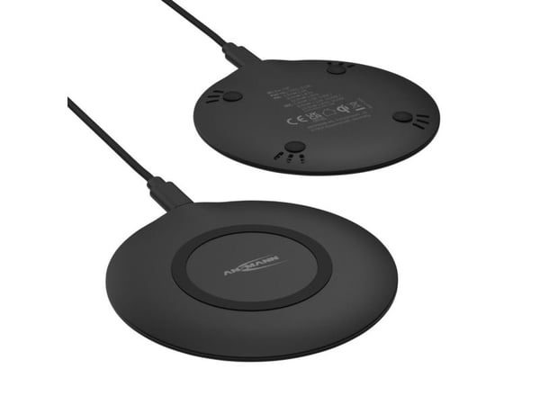 Ansmann WiLine 15R, Innendørs, USB, 9 V, Trådløs lading, Sort