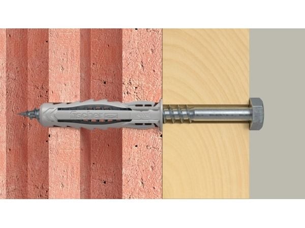 Fischer 567900, Expansionsankare, Autoklaverad lättbetong, Tegel, Betong, Gipsblock, Murverk, Nylon, 1 cm, 50 mm, 1 cm