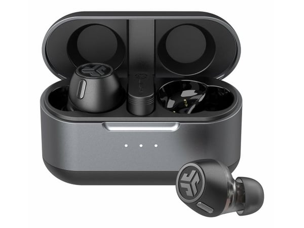JLab Epic Lab - True wireless-hodetelefoner med mikrofon - i øret - Bluetooth