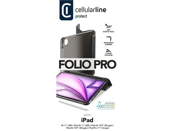 Cellularline 8018080480393, Folio, Apple, 315 g