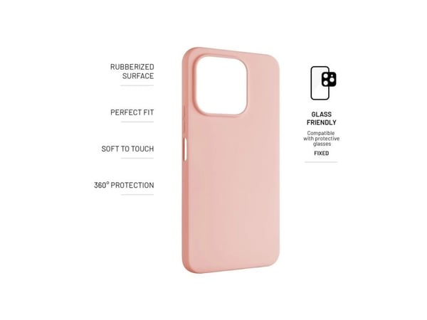 Fixed Story - Baksidedeksel for mobiltelefon - bløt gummi - rosa - for Honor X6b