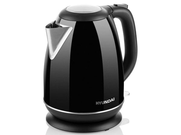 Hyundai VK302B, 1,7 l, 2200 W, Svart, Vannivåindikator, Overopphetingsbeskyttelse, Trådløs