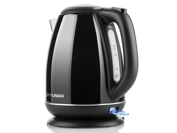 Hyundai VK302B, 1,7 l, 2200 W, Svart, Vannivåindikator, Overopphetingsbeskyttelse, Trådløs