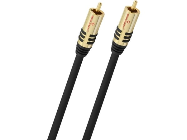 OEHLBACH NF Sub, RCA, Hankjønn, RCA, Hankjønn, 8 m, Svart