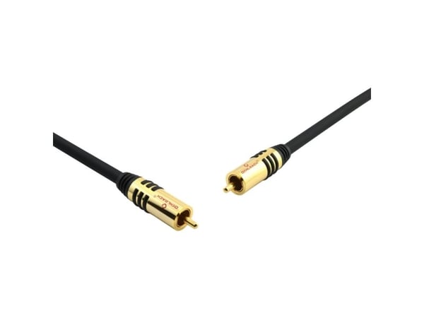 OEHLBACH NF Sub, RCA, Hankjønn, RCA, Hankjønn, 8 m, Svart