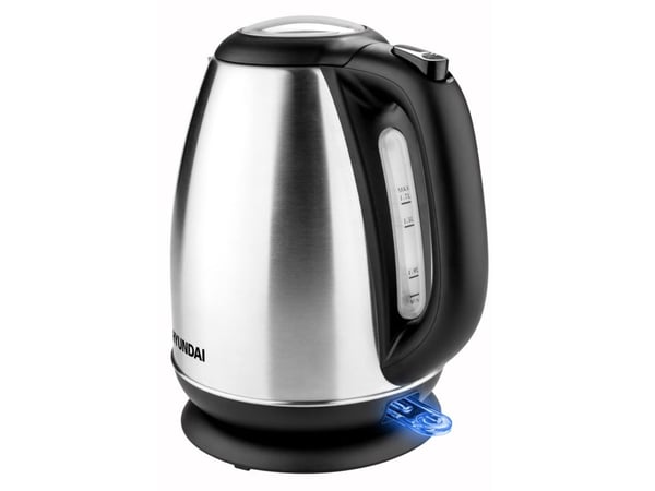 Hyundai VK302, 1,7 l, 2200 W, Rostfritt stål, Rostfritt stål, Vattennivå indikator, Överhettningsskydd