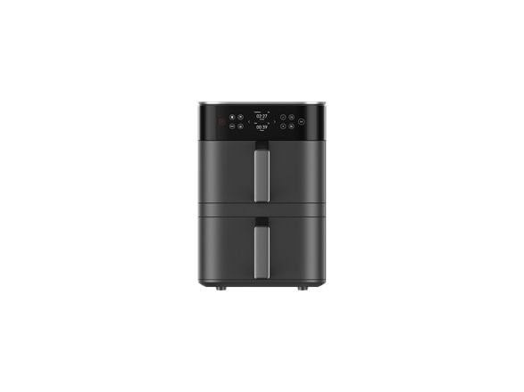 Xiaomi Smart Double Stack Air Fryer 12L, Varmluftsfrityr, 12 l, 40 °C, 230 °C, Dobbel, Svart